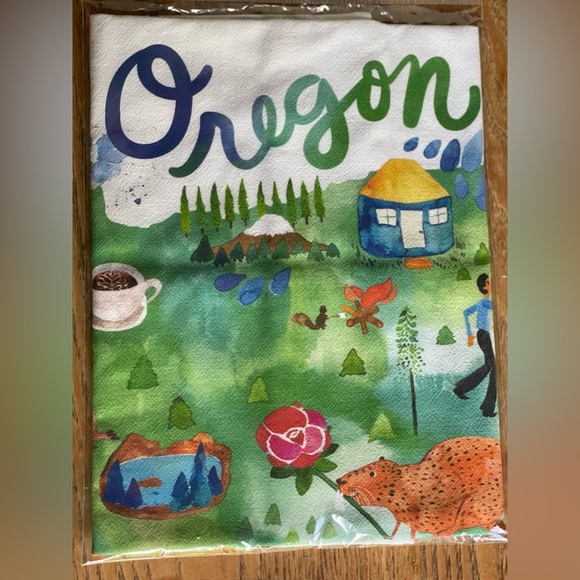 Oregon Kitchen Towel by Sara Franklin - Picture 3 of 3